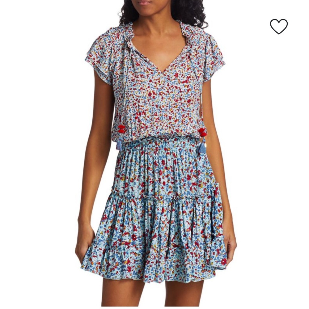 Poupette St. Barth Nava Floral Mini Dress